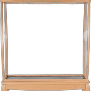 14.5" X 40.5" X 69" Floor Display Case Clear Finish With Led Lights