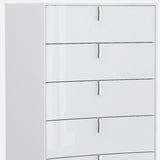 31 X 16" X 44" White Chest