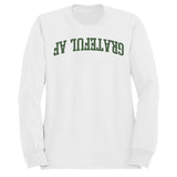 Grateful Af Bold Arched Graphic Men's Sweatshirt