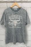 Wild West American Cowboy Graphic Oversized Tshirts
