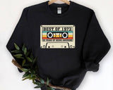 Best of 1973 - 50th Birthday Cassette Tape Sweatshirt