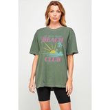 La Jolla Beach Club Oversized Tee