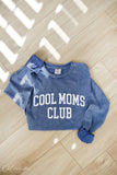 Cool Moms Club Mineral Washed Long Sleeve Graphic