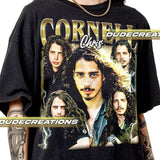 Chris Cornell Vintage T-Shirt, Unisex Gift For Music Fans Unisex T-shirt, Sweatshirt, Hoodie, Long Sleeve Tee