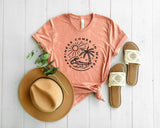 Beach Vibes Wave Lover Ocean T-Shirt Summer Vacation Tee