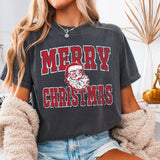 Vintage Merry Christmas Graphic Tee | Comfort Color Unisex T-shirt, Sweatshirt, Hoodie, Long Sleeve Tee