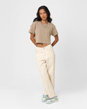 AS Colour Women's Crop T-Shirt Sand