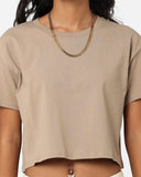 AS Colour Women's Crop T-Shirt Sand