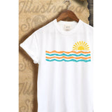 Lake Daze On My Mind Vintage Graphic  Tee