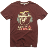 Be Careful with Fire Unisex Short Sleeve Tee
