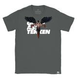 TEKKEN - 'GOOD ASS TEKKEN Devil Jin' T-Shirt - Charcoal