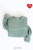 Boat Waves, Sun Rays and Lake Days  Plus Graphic Sweatshirt