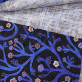 Men's Long Sleeve Hawaiian Shirt Midnight Garden Cotton Button-down Aloha Shirt Midnight Garden By Monika Forsberg