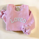 Loved Sweatshirt, Valentines Sweatshirts For Women