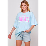 Valentine  Vintage Graphic Oversized Tee