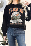 Yosemite National Park Graphic Terry Sweatshirts