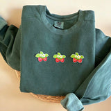 Comfort Colors® Strawberry Sweatshirt, Cottagecore Clothes Unisex T-shirt, Sweatshirt, Hoodie, Long Sleeve Tee