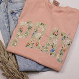 Peach Pray Christian Faith Short Sleeve T