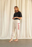 Lover Graphic Sweatpants
