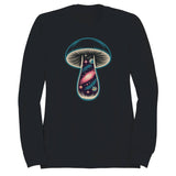Cosmic Mushroom Galaxy Art Women's Sweatshirt