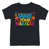 Colorful Fiesta Maracas Youth T-Shirt