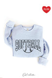 Softball  Plus Graphic Sweatshirt