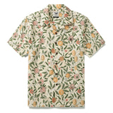 Fruit Hawaiian Shirt For Men William Morris Designer Shirt Tencelâ„¢ Pomegranate (tencelâ„¢)