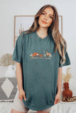 Embroidered Nature Respect the Locals Granola Girl Tshirt