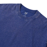 T-shirt Short Sleeve Solid Basic 100% Cotton Blue Aloha Tattoo Octopus