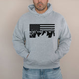 Patriotic Flag Nature Crewneck Sweatshirt Hoodie 254