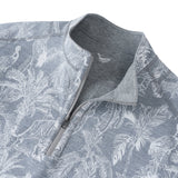 Enchanting Rainforest Half-Zip Sweatshirt (Reversible Wear)