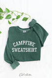 Campfire Sweatshirt Mineral Graphic Sweatshirt
