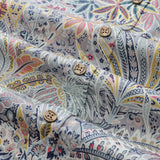 Hawaiian Shirts for Men Tropical Palm Tree Print 100% Cotton Jungle
