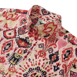 Men's Hawaiian Shirt Short Sleeve Button-down 100% Cotton Black Aloha Ikaika Hawaiian Artisan Shirt