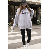 Cheers Vintage  Graphic  Sweatshirts