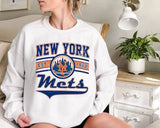 Ny Baseball Crewneck Vintage Fan Apparel