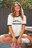 Small Towner Ringer Graphic T-Shirt