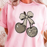 Camo Cherries Southern Graphic T-Shirt | Gildan