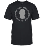 Cam Heyward Wearing We Don't Worry About Nameless Gray Faces Shirt