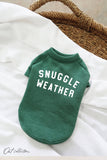 Snuggle Weather Pet Graphic Sweatshirt