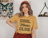 Cool Moms Club Checker Graphic Tee | Mama Tee