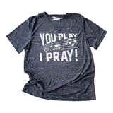 V-Neck Marbled Band Tee | Band Mom Shirt | Christian