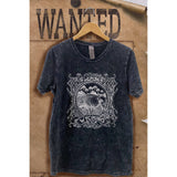 Wyoming Mineral Wash Vintage  Graphic  Tee