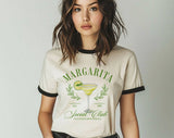 Margarita Social Club -  Cute Cocktail Ringer T-Shirt