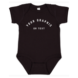 Custom Branded Baby Bodysuit Any Design or Text Graphic