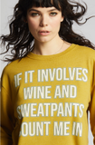23430 - Wine Involved Sweatshirt