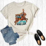 Retro Howdy Easter Bunny Graphic Tee