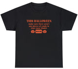 Razor Blade Candy Halloween Tee- Halloween Limited Edition Tee