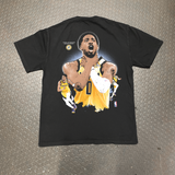 2025 TYRESE HALIBURTON 'PACE' FINALS HEAVY FADED BLACK T-SHIRT