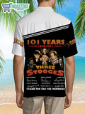 100 Years Of The Three Stooges 1922 2022 Hawaiian Shirt